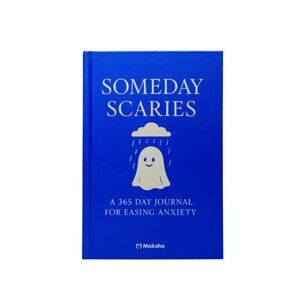 Someday Scaries Journal 365 Day Guided Mental Health Reflection Journal